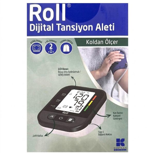 Roll Koldan Ölçer Tansiyon Aleti